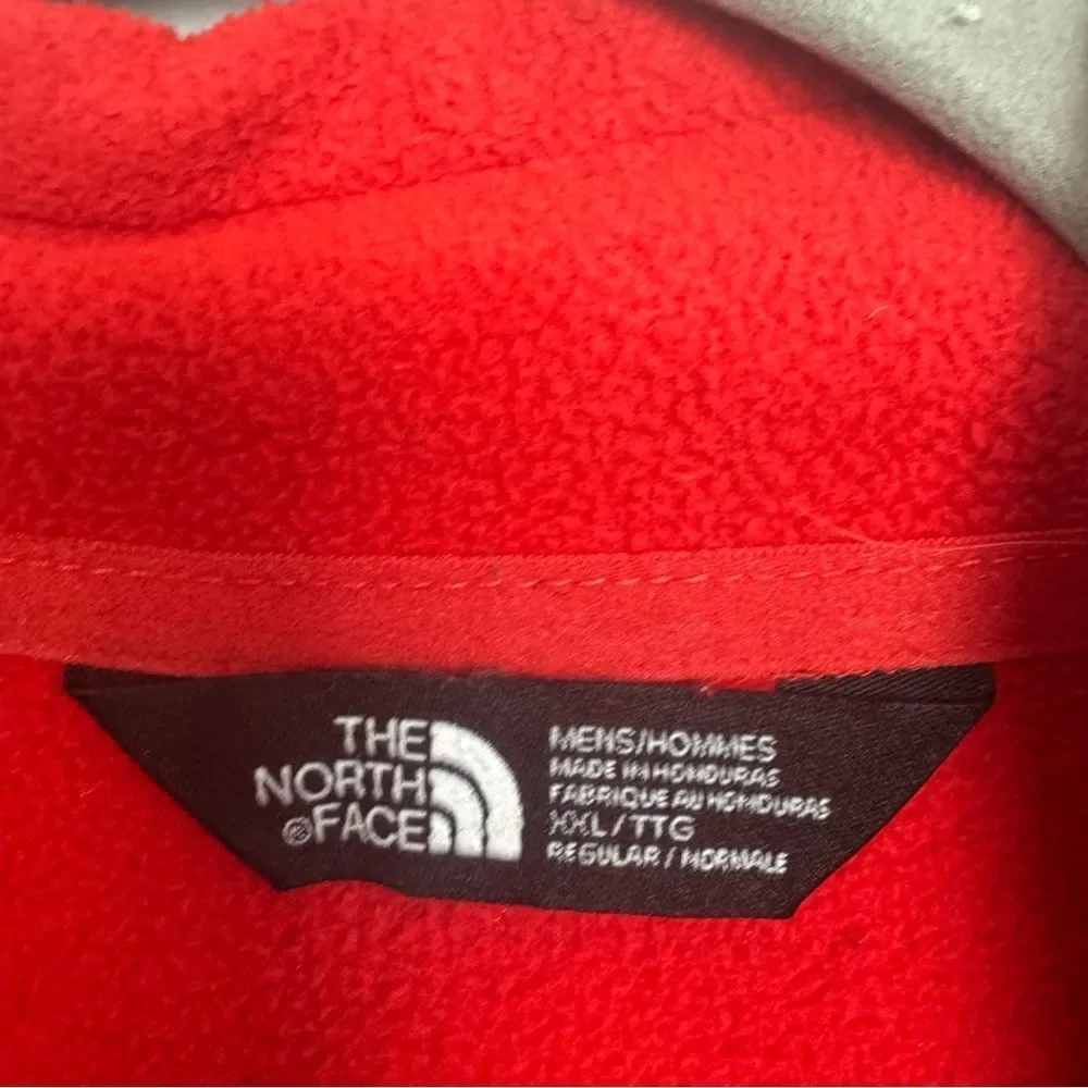 THE NORTH FACE | TKA 100 Orange Red Glacier 1/4 Zip Pullover Men’s Size XX-Large